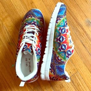 Mandala Aztec shoes